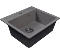 Мойка MIXLINE ML-GMS121 СТАНДАРТ прямоугольная, темно-серый 309, 555_495_190мм 558101