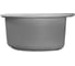 Мойкa MIXLINE ML-GMS101 СТАНДАРТ круглая, серый 310, 480 мм, глубина чаши 190 558084 3