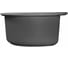 Мойкa MIXLINE ML-GMS101 СТАНДАРТ круглая, темно-серый 309, 480 мм, глубина чаши 190 558083 3