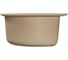 Мойкa MIXLINE ML-GMS101 СТАНДАРТ круглая, песочный 302, 480 мм, глубина чаши 190 558081 3