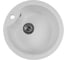 Мойкa MIXLINE ML-GMS101 СТАНДАРТ круглая, белый 331, 480 мм, глубина чаши 190 558079 2