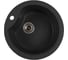 Мойкa MIXLINE ML-GMS101 СТАНДАРТ круглая, черный 308, 480 мм, глубина чаши 190 558080 2