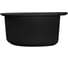 Мойкa MIXLINE ML-GMS101 СТАНДАРТ круглая, черный 308, 480 мм, глубина чаши 190 558080 3