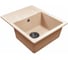 Мойка MIXLINE ML-GMS103 СТАНДАРТ с крылом, песочный 302, 570x460x190мм 558117 1