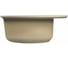 Мойкa MIXLINE ML-GMS102 СТАНДАРТ круглая, бежевый 328, 500 мм, глубина чаши 170 558088 3