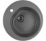 Мойкa MIXLINE ML-GMS102 СТАНДАРТ круглая, темно-серый 309, 500 мм, глубина чаши 170 558089 2