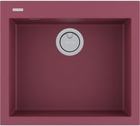 Мойка Paulmark DECORATION 56, ACRYSTONE MERLOT, 560х500 мм, PM935650-ME