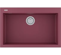 Мойка Paulmark DECORATION 76, ACRYSTONE, MERLOT, 760х500 мм, PM937650-ME
