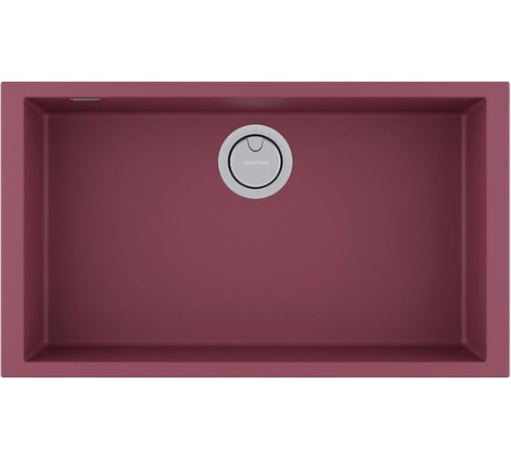 Мойка Paulmark NEO CLASSIC 76, ACRYSTONE, MERLOT, 760х435 мм, PM967644-ME 1