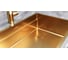 Мойка Paulmark NEXT-MULTI SINK 54 UNI нерж. сталь, брашированное золото, 540х450мм, PM785445-BG 3