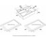 Мойка Paulmark NEXT-MULTI SINK 58 UNI нерж. сталь, брашированная нерж.сталь, 580х450мм, PM785845-BS 5