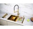 Мойка Paulmark NEXT-MULTI SINK 74 UNI нерж. сталь, брашированное золото, 740х450мм, PM787445-BG 4