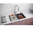 Мойка Paulmark NEXT-MULTI SINK 74 UNI нерж. сталь, брашированное золото, 740х450мм, PM787445-BG 5