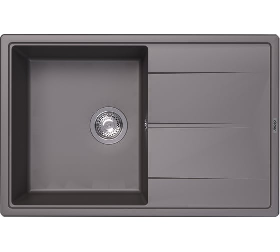 Кухонная мойка ABBER Quarz серый AQ2904G 1
