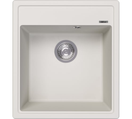 Кухонная мойка ABBER Quarz белый AQ2901W 1