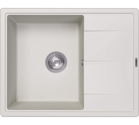 Кухонная мойка ABBER Quarz белый AQ2903W 1