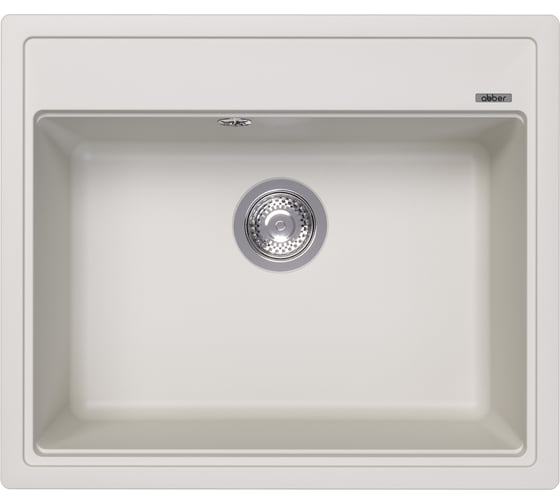 Кухонная мойка ABBER Quarz белый AQ2902W 1