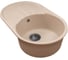 Мойка MIXLINE ML-GMS105 СТАНДАРТ овальная с крылом, бежевый 328, 740_460_190мм 558124 2