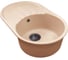 Мойка MIXLINE ML-GMS105 СТАНДАРТ овальная с крылом, песочный 302, 740_460_190мм 558123 1