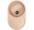 Мойка MIXLINE ML-GMS105 СТАНДАРТ овальная с крылом, песочный 302, 740_460_190мм 558123 2
