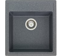 Мойка из мрамора NOVELL Nl202 графит