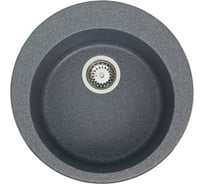 Мойка из мрамора NOVELL Nl104 графит