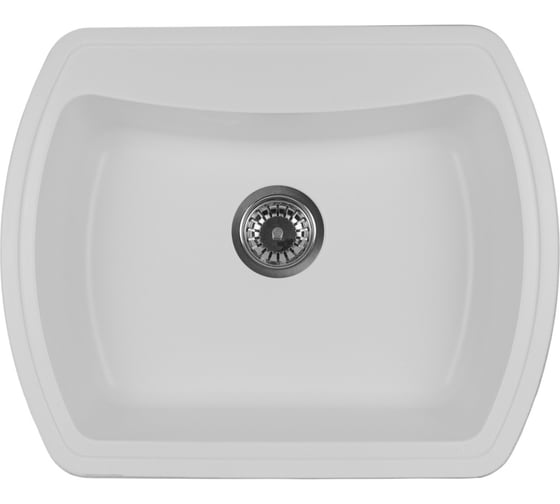 Мойка из мрамора NOVELL Nl205 белый 1