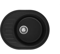 Мойка из мрамора NOVELL Nl302 обсидиан