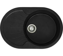 Мойка из мрамора NOVELL Nl304 обсидиан