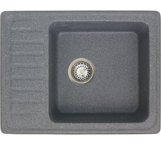 Мойка из мрамора NOVELL Nl401 графит 1