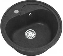 Мойка MIXLINE круглая, антрацит 343, 440 мм глубина чаши 180 ML-GM10 547623