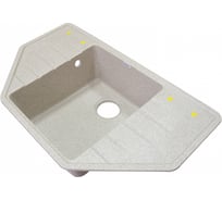 Мойка ZOX 13 угловая, песочная, 480x800x180 мм ZX-GM 548593