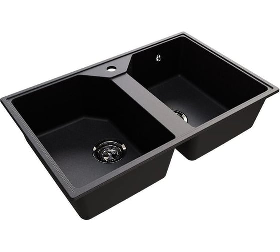 Кухонная мойка Maretti Kitchen, черный KT770-BL