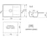 Кухонная мойка Maretti Kitchen, черный KT735-BL 3