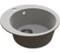Мойкa MIXLINE ML-GMU01 УЛЬТРА круглая, серый камень, 475 мм глуб. чаши 170 556711 2