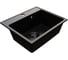 Мойкa MIXLINE ML-GMU03 УЛЬТРА прямоугольная, черный камень, 490_420 мм глуб. чаши 170 556720 2