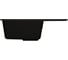Мойкa MIXLINE ML-GMU06 УЛЬТРА с крылом, черный камень, 600_420 мм глуб. чаши 170 556732 3