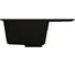 Мойкa MIXLINE ML-GMU05 УЛЬТРА с крылом, черный камень, 575_495 мм глуб. чаши 190 556728 3