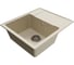 Мойкa MIXLINE ML-GMU05 УЛЬТРА с крылом, бежевый камень, 575_495 мм глуб. чаши 190 556727 2