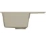 Мойкa MIXLINE ML-GMU05 УЛЬТРА с крылом, бежевый камень, 575_495 мм глуб. чаши 190 556727 3