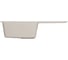 Мойкa MIXLINE ML-GMU07 УЛЬТРА с крылом, белый камень, 735_475 мм глуб. чаши 175 556733 3