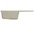 Мойкa MIXLINE ML-GMU07 УЛЬТРА с крылом, бежевый камень, 735_475 мм глуб. чаши 175 556735 4