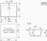 Мойкa MIXLINE ML-GMU04 УЛЬТРА прямоугольная, черный камень, 565_495 мм глуб. чаши 175 556721 5