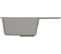 Мойкa MIXLINE ML-GMU06 УЛЬТРА с крылом, серый камень, 600_420 мм глуб. чаши 170 556730 3