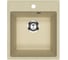 Мойкa MIXLINE ML-GMU02 УЛЬТРА прямоугольная, бежевый камень, 425_485 мм глуб. чаши 175 556714 1