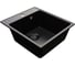 Мойкa MIXLINE ML-GMU02 УЛЬТРА прямоугольная, черный камень, 425_485 мм глуб. чаши 175 556716 2