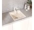 Мойкa MIXLINE ML-GMU02 УЛЬТРА прямоугольная, белый камень, 425_485 мм глуб. чаши 175 556713 4
