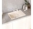 Мойкa MIXLINE ML-GMU06 УЛЬТРА с крылом, белый камень, 600_420 мм глуб. чаши 170 556729 4