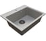Мойкa MIXLINE ML-GMU04 УЛЬТРА прямоугольная, серый камень, 565_495 мм глуб. чаши 175 556723 2