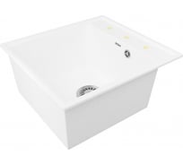 Мойка Zox ZX-GM 11 белая, 510х470х200 мм 544335